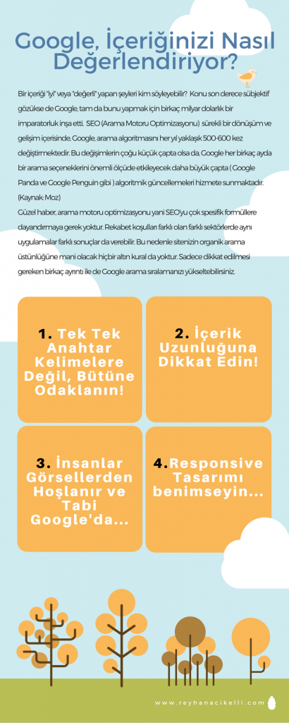 Google, İçeriğinizi Nasıl Değerlendiriyor?