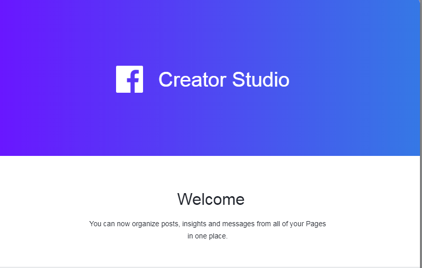 facebook creator studio